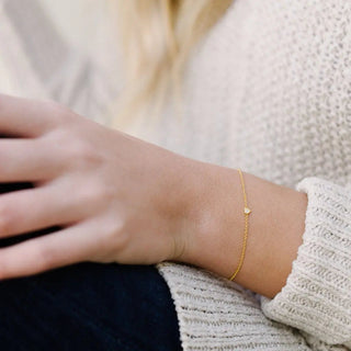Crystal Mini Heart Bracelet - Final Sale