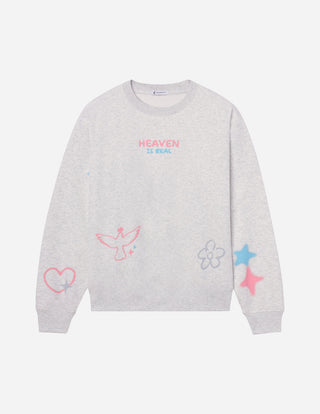 Heaven Is Real Unisex Crewneck
