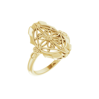 Rosette Héritage Ring