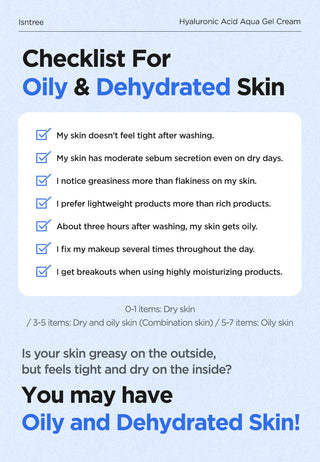 [Damage Box] Isntree Hyaluronic Acid Aqua Gel Cream