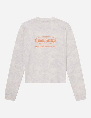 I Believe in Miracles Camo LS Heavyweight Tee