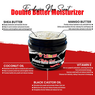 🔥PRE ORDER🔥 Double Butter Moisturizer 8oz (Available Every 26th Day of the month!)