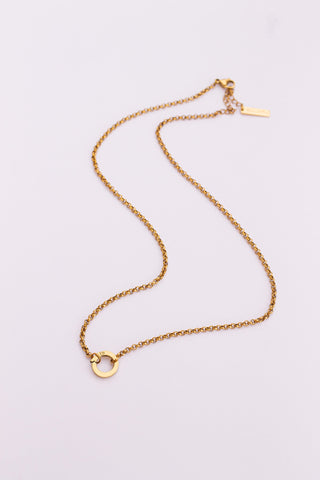Custom Birthstone Charm Necklace