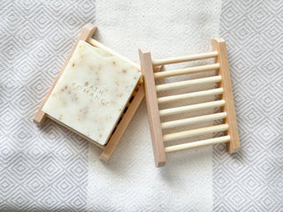 bamboo soap dish