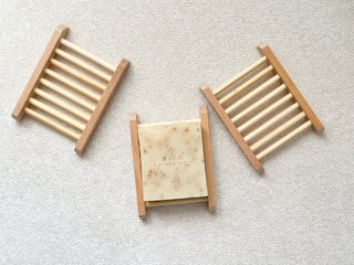 bamboo soap dish