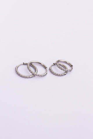 Mini Crystal Hoop