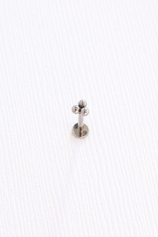 Tri-Dot Flat Back Stud