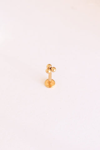 Tri-Dot Flat Back Stud
