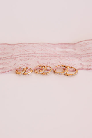 Micro Crystal Hoop