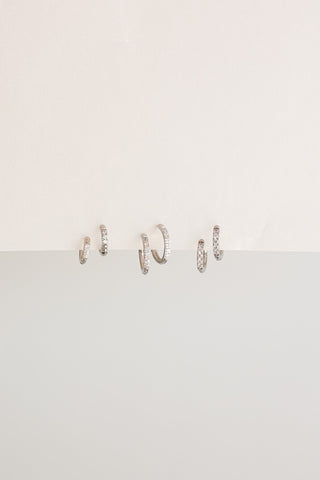 Micro Crystal Hoop