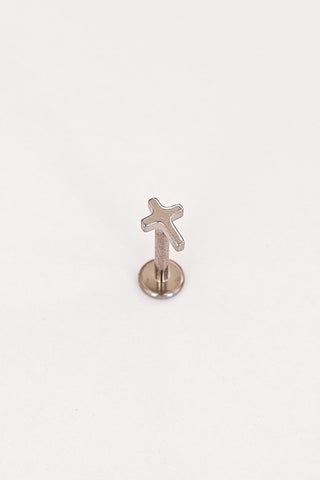 Cross Flat Back Stud