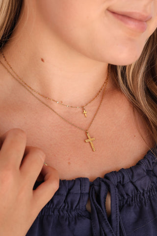 Dainty Cross Necklace
