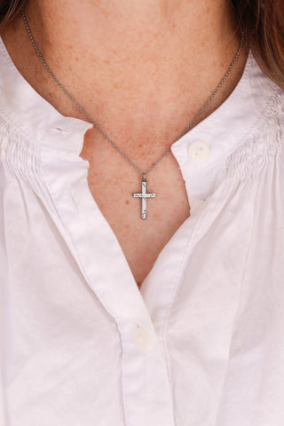 Ivy Cross Necklace