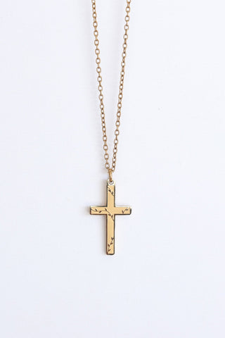 Ivy Cross Necklace