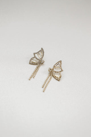 Social Butterfly Dangle in Gold