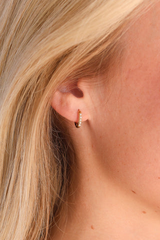 Pearl Micro Hoop