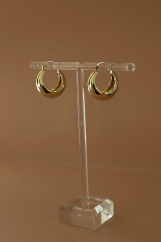COCO CHUNKY HOOP EARRINGS