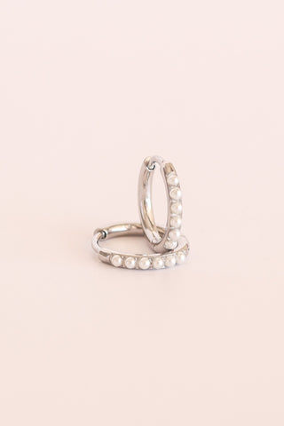 Pearl Micro Hoop