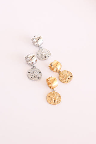 Sand Dollar Hoop