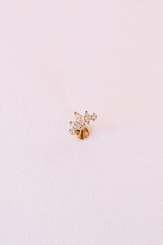 Tiara Flat Back Stud