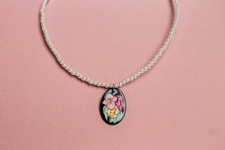 Isabella Necklace in Evergreen