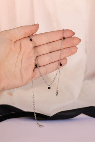 Madison Necklace in Black