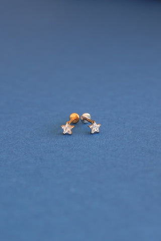 Stella Flat Back Stud