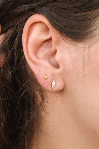 Mini Star Flat Back Stud