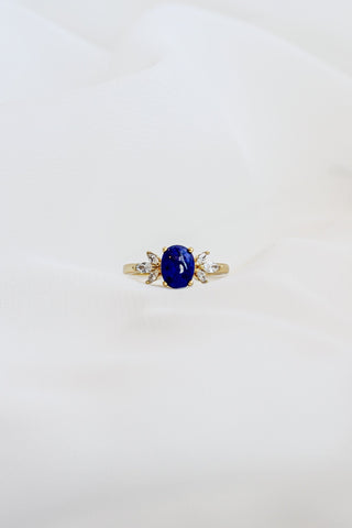 Blythe Ring in Lapis