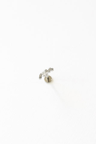 Star Cluster Flat Back Stud