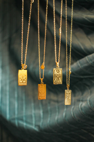 Zodiac Pendant Necklace