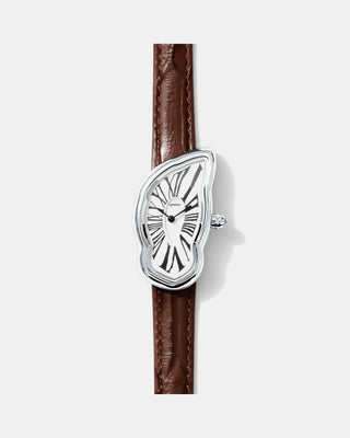 Melting Watch Large Silver