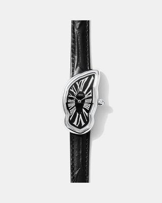 Melting Watch Large Silver