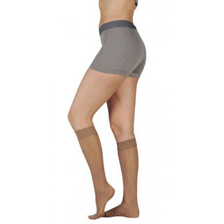 Juzo Attractive Sheer Knee Highs Beige S