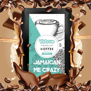 Jamaican Me Crazy (Chocolate & Kahlua) Flavored Coffee – 16oz | Virtrue Premium