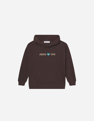 Jesus Loves You Kids Hoodie