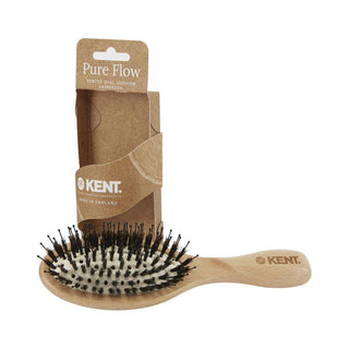 Kent Pure flow Vented Oval Cushion Hairbrush LPF1 - 5 Oz
