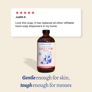 Liquid Gold Tallow Soap - 16 oz
