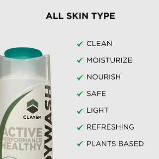 Clayer® Natural BodyWash Hockey - 16 fl. oz