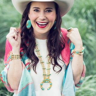 Southwestern Squash Blossom Necklace