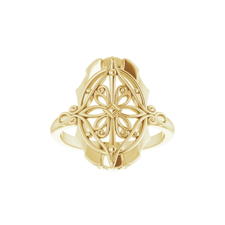 Rosette Héritage Ring
