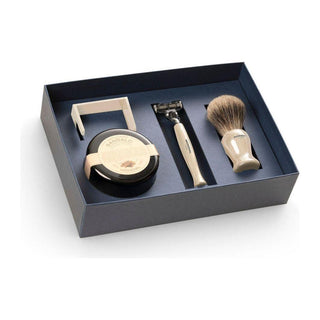 Mondial - 4-Piece Wet Shaving Set: 'Baylis' Ivory Resin With Bergamot & Neroli P/E-5