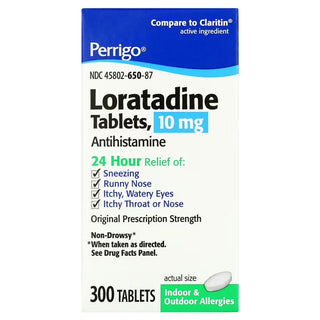 PERRIGO Loratadine 10 mg Allergy Relief Tablets, 300 Count