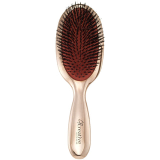 Classic Signature Rose Gold Paddle Boar Bristle Hair Brush