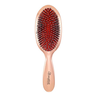 Classic Signature Rose Gold Paddle Boar Bristle Hair Brush