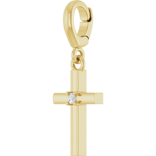 Faith Diamond Cross Pendant