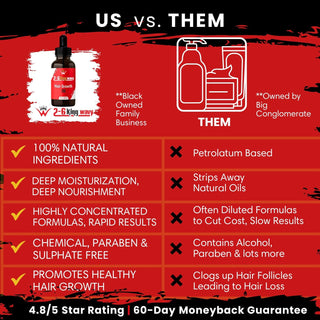 Hair Growth Oil 2oz Premium Quality