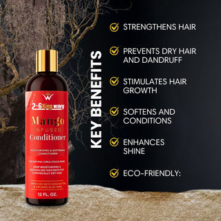 Infused Mango Conditioner (12 FL OZ)  Premium Quality