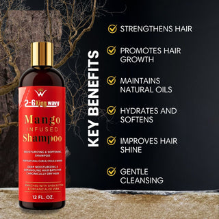 Infused Mango Shampoo 12 FL OZ Premium Quality (10% Off)