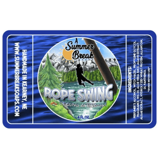 Summer Break Soaps Rope Swing After Shave Splash 4 Oz